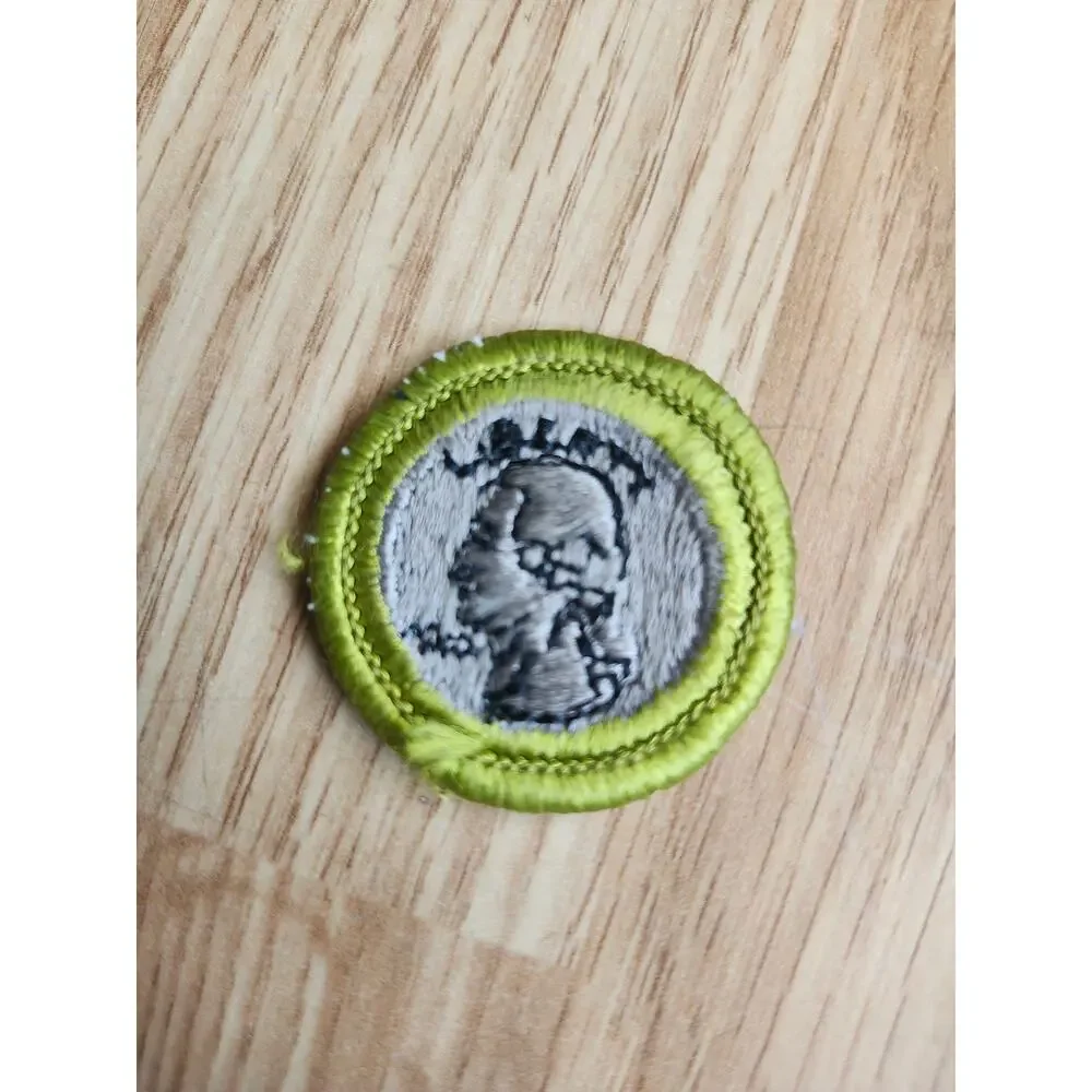 Vintage BSA Boy Scouts Coin Collecting Merit Badge Patch Scouting Insignia USA